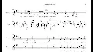 Las golondrinas (Partitura) - Ala Par Dúo