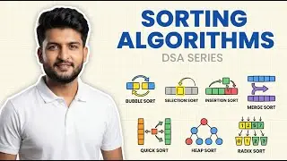 Merge Sort Explained in Simple Way | DSA Sorting Algorithm #5 | Time & Space Complexity