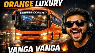 Luxury Sleeper Bus Koduramaana Driving😎| Vanga Vanga |ETS2 Funny Live #live #game #bussid #ets2 #bus