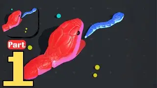 Snake Clash - ALL LEVELS Gameplay Walkthrough Part 1 (Android,ios)