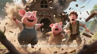 Three Little Pigs Story 🐷 | Kids Story | Bedtime Story