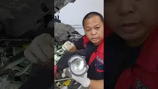 2016 Chevrolet Colorado replace water pump  please subscribe naman mga bai thank you.
