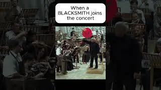 Blacksmith TAKES OVER an orchestra concert!
