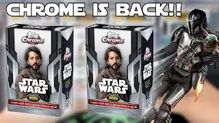 CHROME RETAIL IS HERE! | 2023 Star Wars Topps Chrome Blaster Box Opening