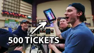 We bought every ticket at bingo night