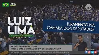 Juramento do Deputado Federal Luiz Lima na C&acirc;mara dos Deputados em Bras&iacute;lia