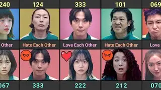 Squid Game Player That Love or Hate Each Other