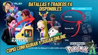 C&oacute;mo JUGAR ONLINE Pok&eacute;mon LEYENDAS ZA ⚡ | Batallas + Intercambios 100% funcionales en Ryujinx