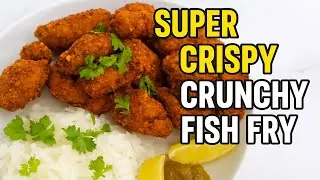 Super yummy & Super crispy fried fish | Basa fish fry @Thebenaamchef 