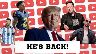 Trump is Back, CFP teams Survives,, NFL continues its unpredictability,  and the World Cup is here!