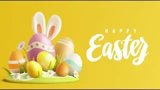HAPPY EASTER GREETING WISH 2025 | EASTER MOTION GRAPHICS | EASTER WISH #eastergreetings #easterbunny