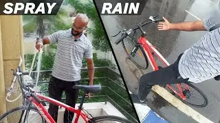 Can Hero Lectro ELECTRIC CYCLE FUNCTION IN RAIN? + HEAVY WATER SPRAY Test
