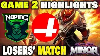 NOPING ESPORTS VS CR4ZY Game 2 Highlights SLI Minor Season 3 Group Stage