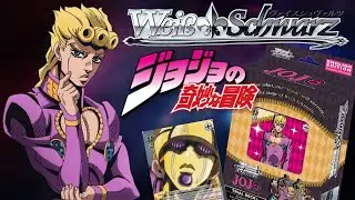 Unboxing JOJO Weiss Schwarz Trial Deck - Jojo's Bizare Adventure Golden Wind