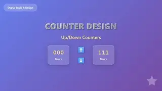 Up/Down Counter Design: Reversible Counter Explained for Beginners
