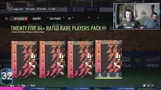 OPENING MY 84+ x25 PACK FROM ICON SWAPS 3 TOTS PACKED!!! FIFA 22