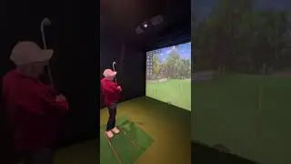 Best Drill for practising strike. How to get more spin. #golftips #golf #golflife #indoorgolf