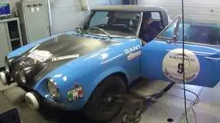 Fiat 124 Rally (1975) - Dyno Run at Beek Auto Racing