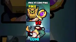 Finx Vs Lumi Pins 🐱🔥🧊 #brawlstars #shorts