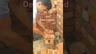 Desi jugaad 👍#shorts #construction #shortsfeed #satisfying #trending