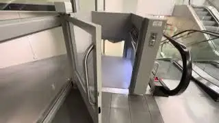 2016 KONE-MOTALA MC2000 DMG Handy chain-drive platform elevator @ Forum shopping center Helsinki, FI