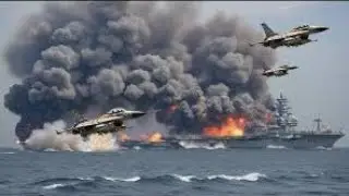 30 Seconds ago: Russian Su-57 pilot destroys US aircraft carrier carrying 500 tanks