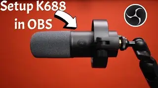 [Showcase] How to Add FIFINE K688 As Audio Source&Find the Best Input Gain in OBS.@Nathan_Lundstrom