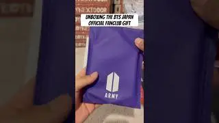 bts japan official fanclub gift unboxing