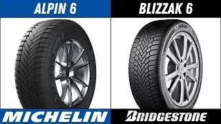Michelin Alpin 6 против Bridgestone Blizzak 6 &mdash; ЛУЧШИЕ ЗИМНИЕ ШИНЫ ДЛЯ ЛЬДА И СНЕГА В 2025 ГОДУ?