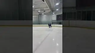 Playing tag in Ellenton ice