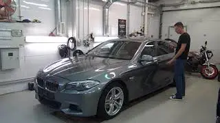 BMW-F10 520d  поднимаем из пепла+дооснащение (автозапуск,NBT,keyless)