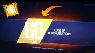 60 Level up congratulation||level up Reward free fire||free fire status#shart#ffshort#levelup my id