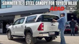 💪 Toyota Hilux Accessories - Modified Sammitr Steel Canopy, TRD Grille, Interior Kit | Azad 4x4!