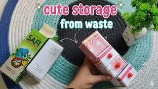 Waste material craft idea | DIY storage drawers | Best out of waste #shortsfeed #shorts 