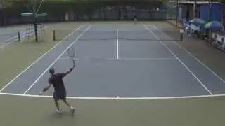 Tom, Tam & Bill | Lan Anh Tennis Club | HCMC Vietnam | 8/31/13