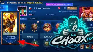 ML Account ni Choox Mga Prii | Account Reveal | Aldous top Global | @CHoOxTV