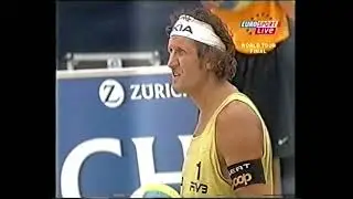 2004. Berlin. Final. Martin Laciga  Paul Laciga SUI / Jonas Reckermann  Markus Dieckmann GER