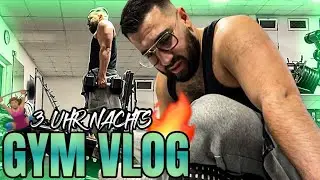 3 UHR NACHTS IN GYM MIT MERT 😂 FITNESS VLOG 🏋🏻&zwj;♀️