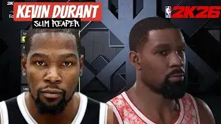 KEVIN DURANT FACE CREATION-2K26