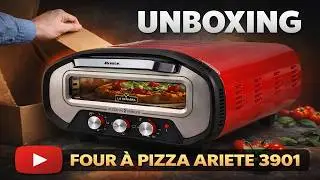 🔥 UNBOXING : le FOUR À PIZZA ARIETE 3901 🔥 430°C – Pizza en 2 MINUTES 🍕 (TEST COMPLET)