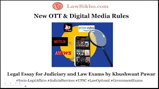 New OTT and Digital Media Rules | Current Socio-Legal Affairs
