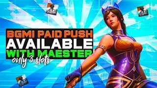 BGMI PAID PUSH AVAILABLE DM FAST ON INSTAGRAM (IG_MAESTER) #BGMIPAIDPUSH #BGMI #PAIDPUSH #IOS.