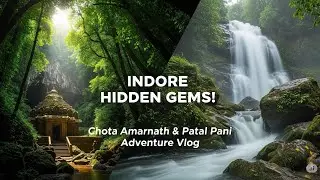 Monsoon Magic in Indore 🌧️ | Exploring Chhota Amarnath & Patalpani | By Kartik swamy #indore