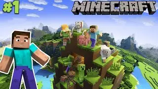IT'S TIME TO MAKE MY WORLD| MINECRAFT GAMEPLAY#1| VEDANSH GAMING