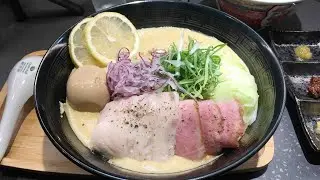 【御卓實驗室】麵屋清流 清流濃厚寶寶粥拉麵 加麵 加飯 260 元 清流叉燒飯 60 元 樹頂蘋果汁 40 元