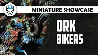 ORK BIKERS LVL 4/5 - HD MINIATURE SHOWCASE