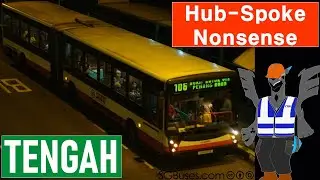 Tengah's Hub Spoke nonsense and suggestions to fix the short distance bus to train only dilemma