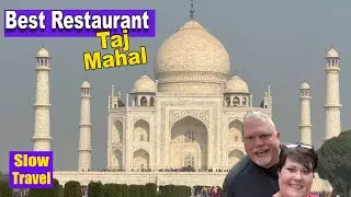 The BEST Taj Mahal 🇮🇳 Restaurant  in Agra India (Ep26)