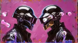 🔥 DAFT PUNK SUNSET HEAT 🌅 Chill Disco x Neon Beach Fantasy!