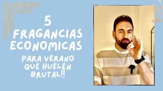 🔥🔥5 fragancias económicas para verano con un aroma brutal🔥🔥
